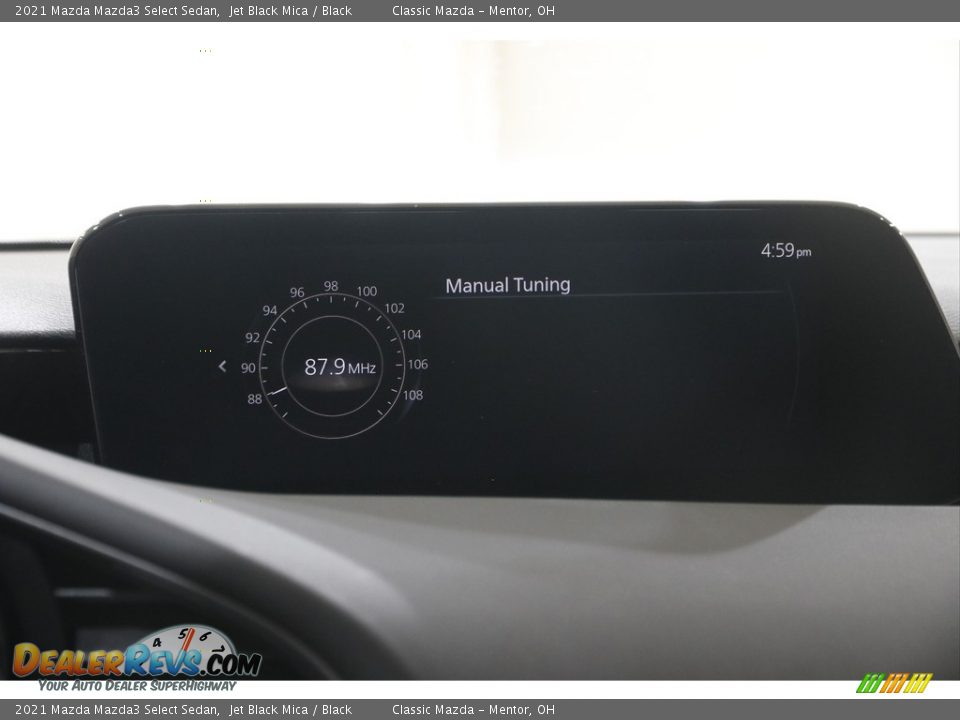 2021 Mazda Mazda3 Select Sedan Jet Black Mica / Black Photo #11