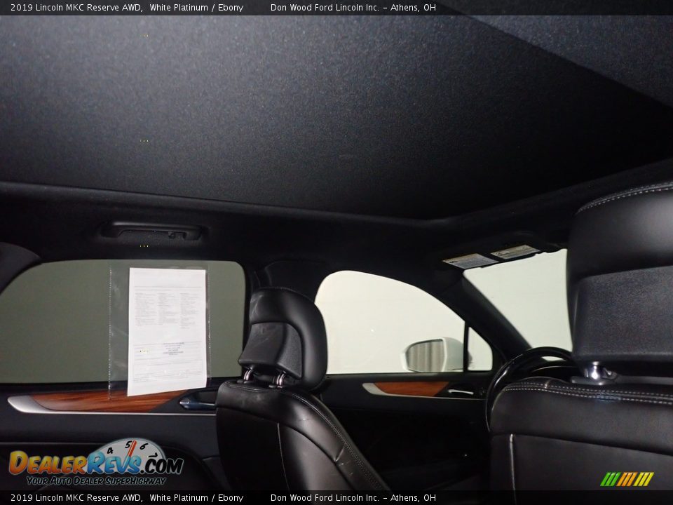 2019 Lincoln MKC Reserve AWD White Platinum / Ebony Photo #2