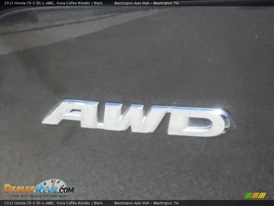 2013 Honda CR-V EX-L AWD Kona Coffee Metallic / Black Photo #11