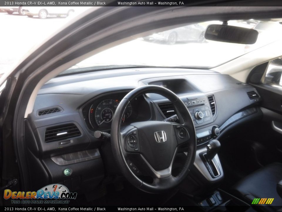 2013 Honda CR-V EX-L AWD Kona Coffee Metallic / Black Photo #13