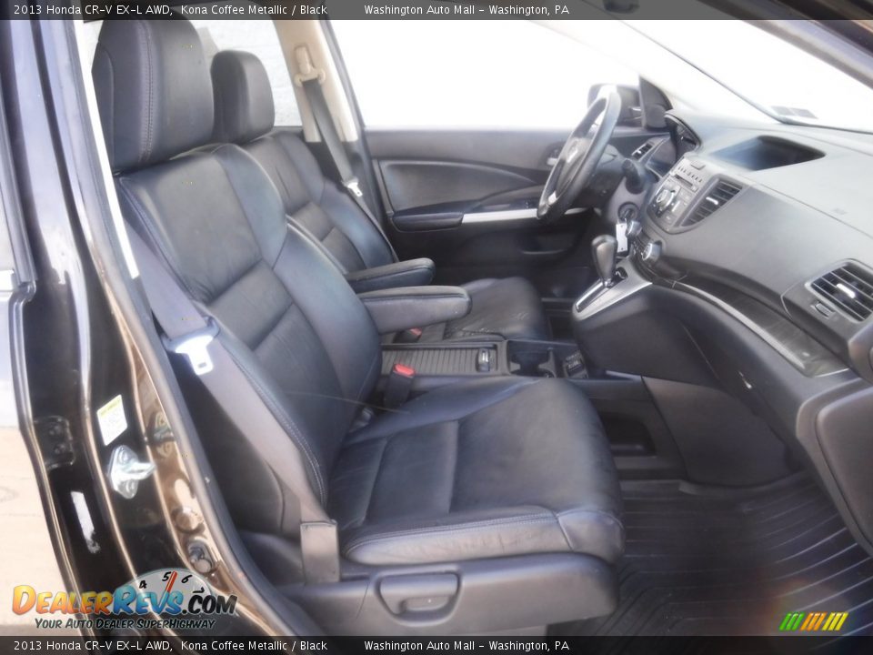 2013 Honda CR-V EX-L AWD Kona Coffee Metallic / Black Photo #14