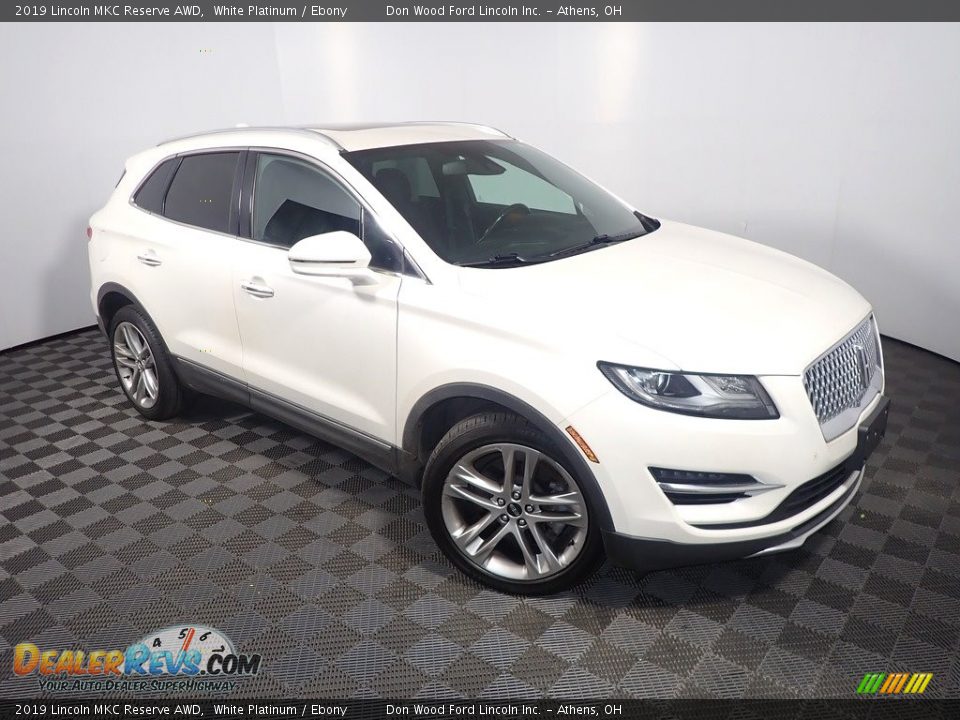 2019 Lincoln MKC Reserve AWD White Platinum / Ebony Photo #5