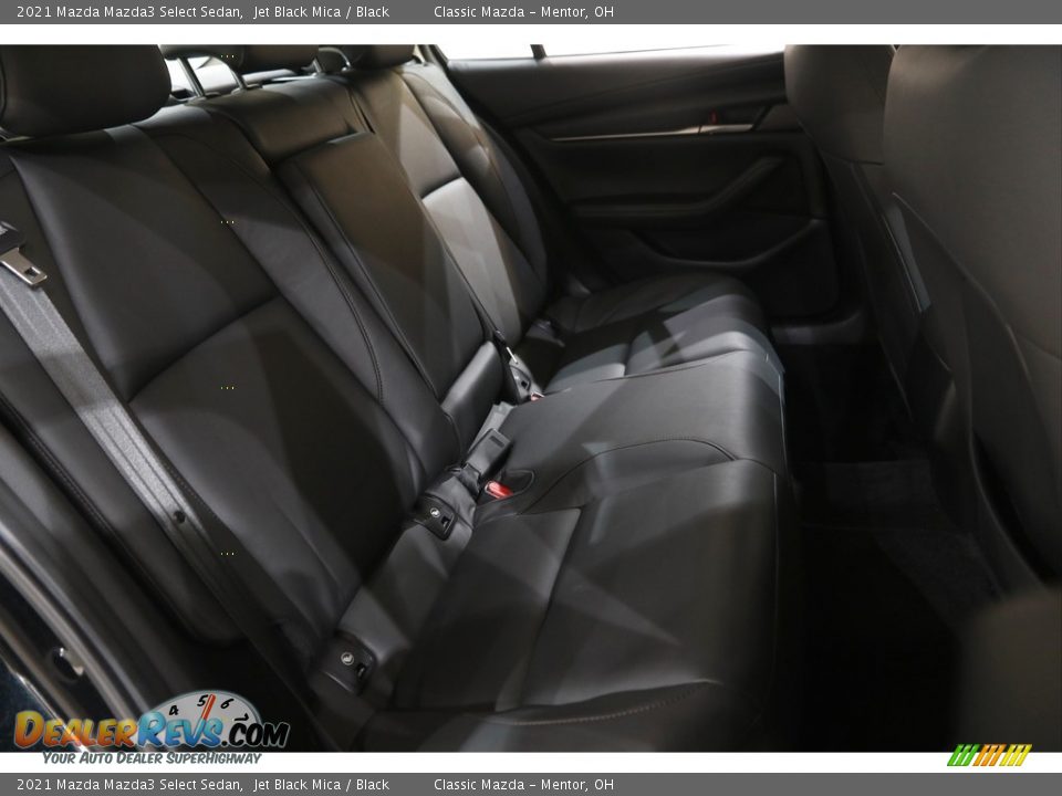 2021 Mazda Mazda3 Select Sedan Jet Black Mica / Black Photo #15