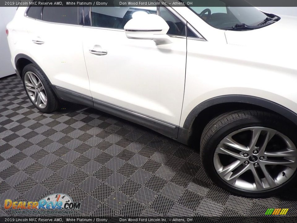 2019 Lincoln MKC Reserve AWD White Platinum / Ebony Photo #6