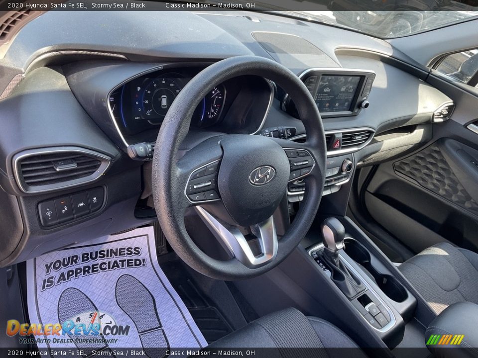 2020 Hyundai Santa Fe SEL Stormy Sea / Black Photo #4