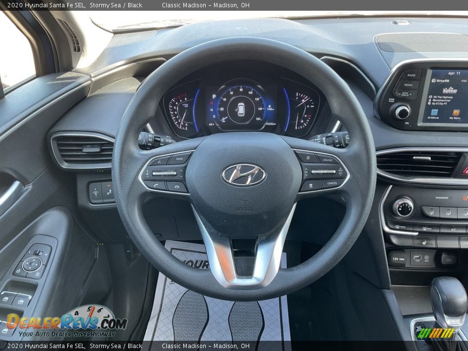 2020 Hyundai Santa Fe SEL Stormy Sea / Black Photo #5