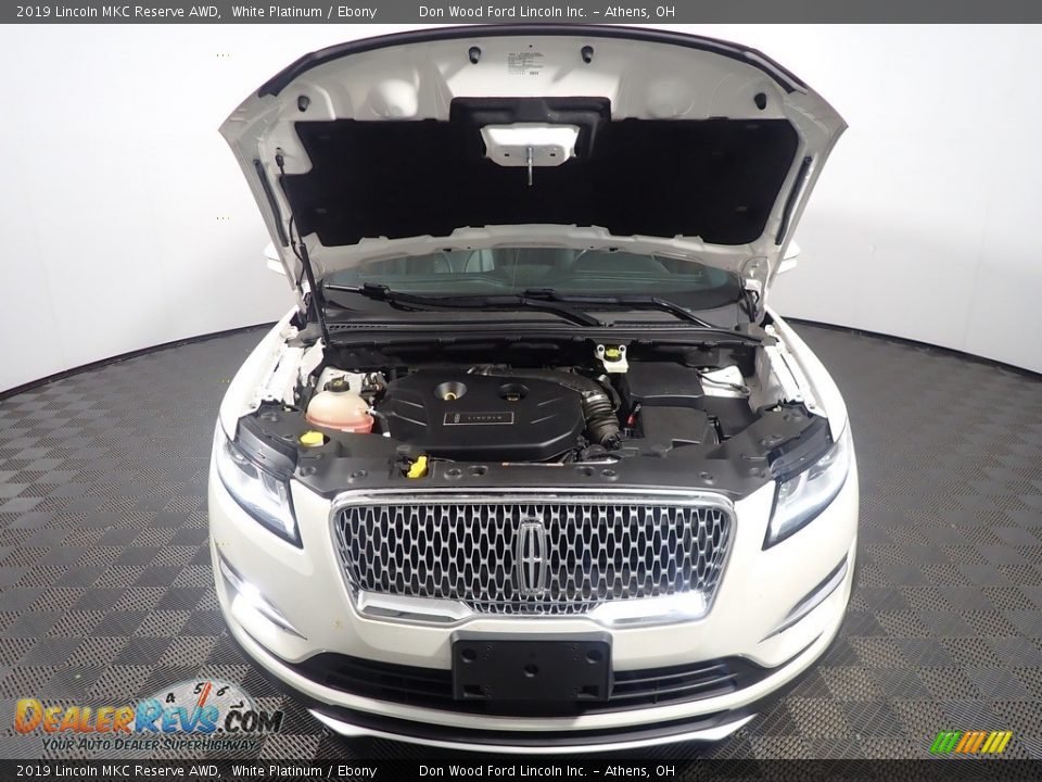 2019 Lincoln MKC Reserve AWD White Platinum / Ebony Photo #8
