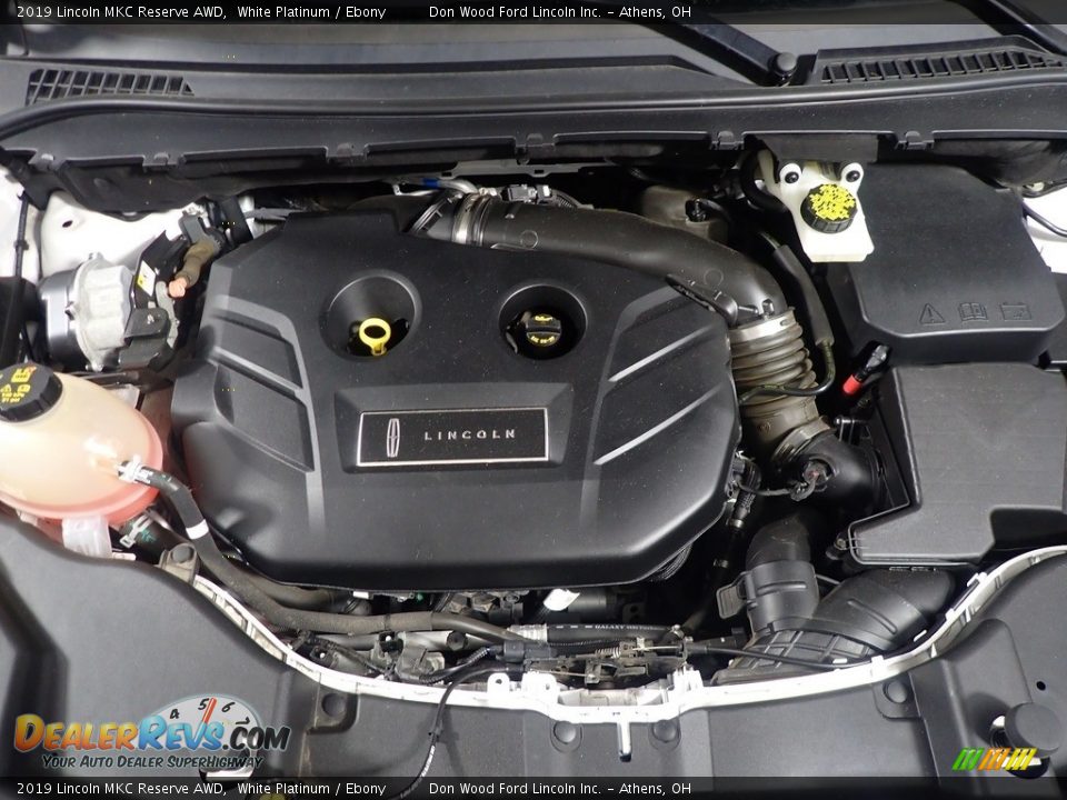 2019 Lincoln MKC Reserve AWD White Platinum / Ebony Photo #9