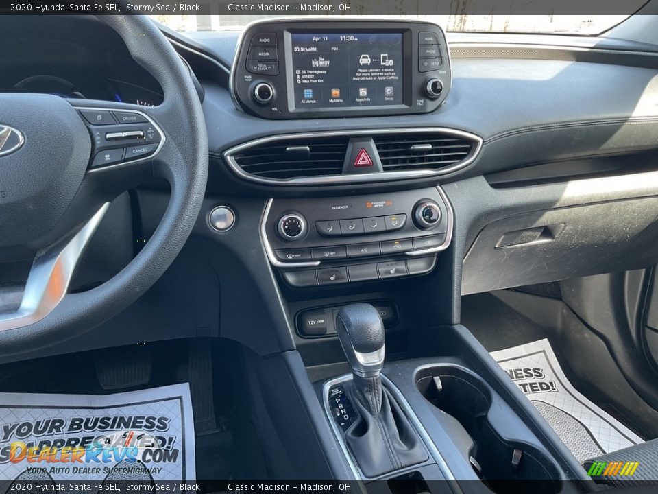 2020 Hyundai Santa Fe SEL Stormy Sea / Black Photo #6
