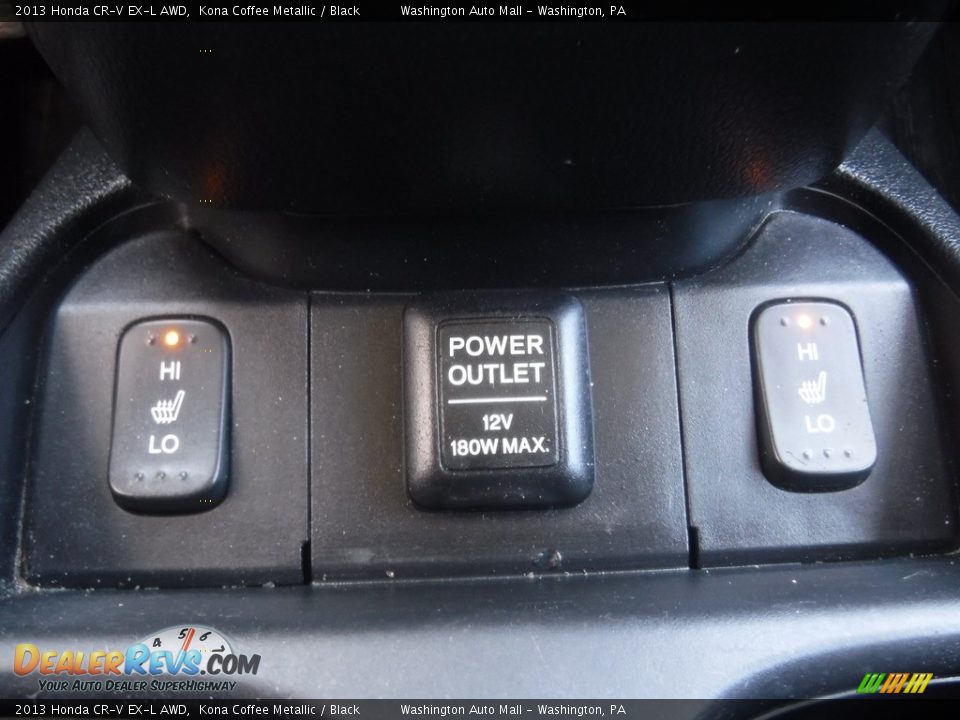 2013 Honda CR-V EX-L AWD Kona Coffee Metallic / Black Photo #18