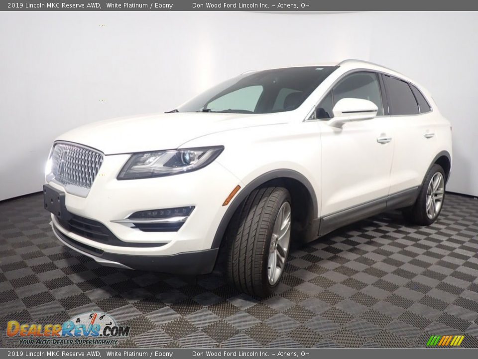 2019 Lincoln MKC Reserve AWD White Platinum / Ebony Photo #10