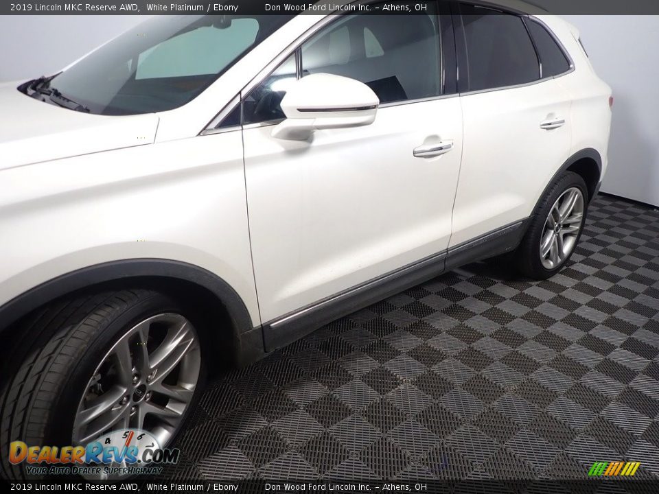 2019 Lincoln MKC Reserve AWD White Platinum / Ebony Photo #12