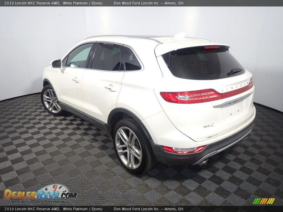 2019 Lincoln MKC Reserve AWD White Platinum / Ebony Photo #14