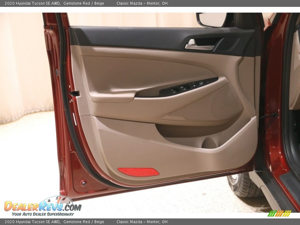 2020 Hyundai Tucson SE AWD Gemstone Red / Beige Photo #4