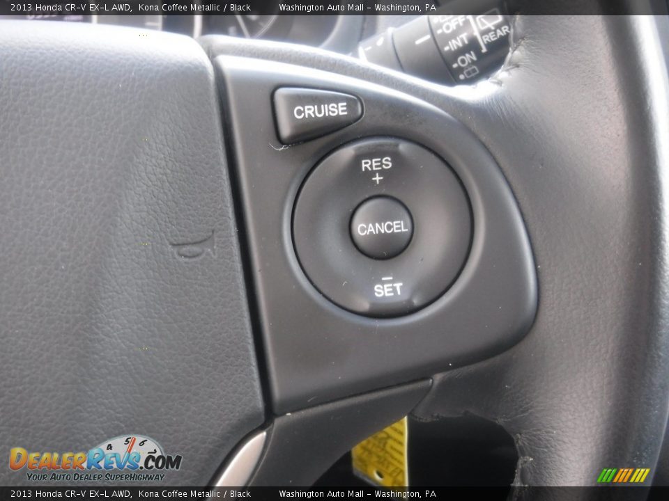 2013 Honda CR-V EX-L AWD Kona Coffee Metallic / Black Photo #24