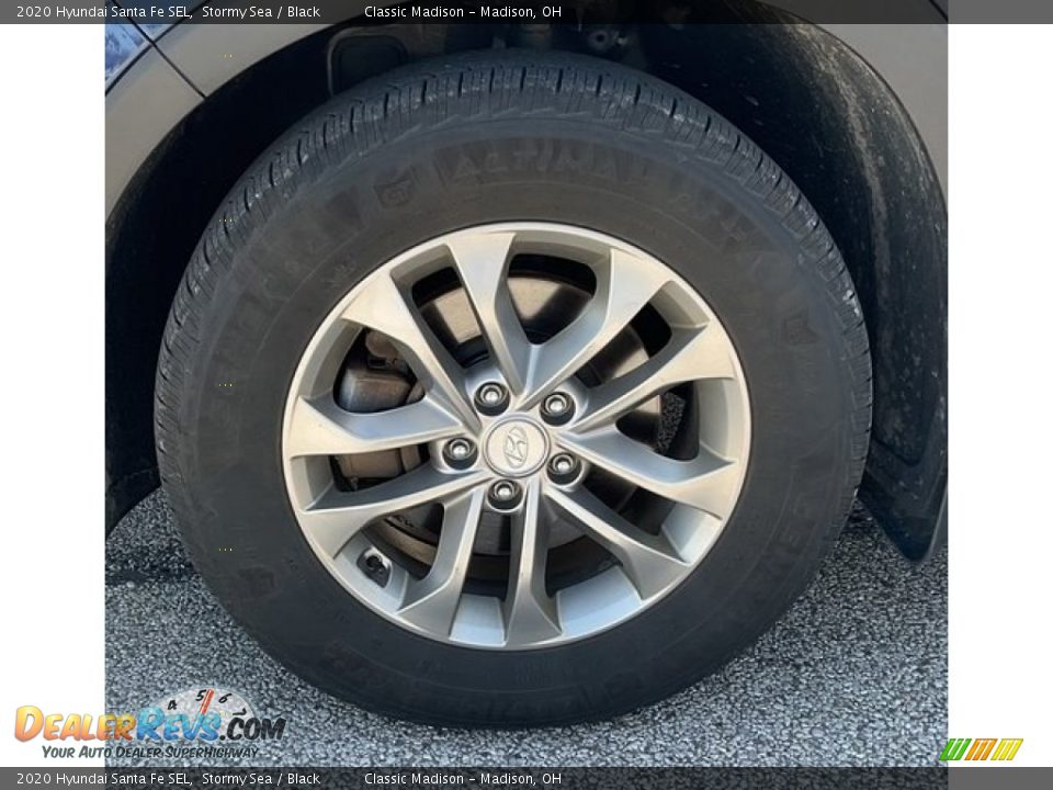2020 Hyundai Santa Fe SEL Stormy Sea / Black Photo #13