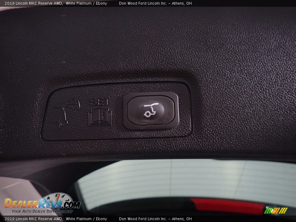 2019 Lincoln MKC Reserve AWD White Platinum / Ebony Photo #17