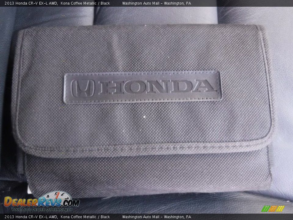 2013 Honda CR-V EX-L AWD Kona Coffee Metallic / Black Photo #27
