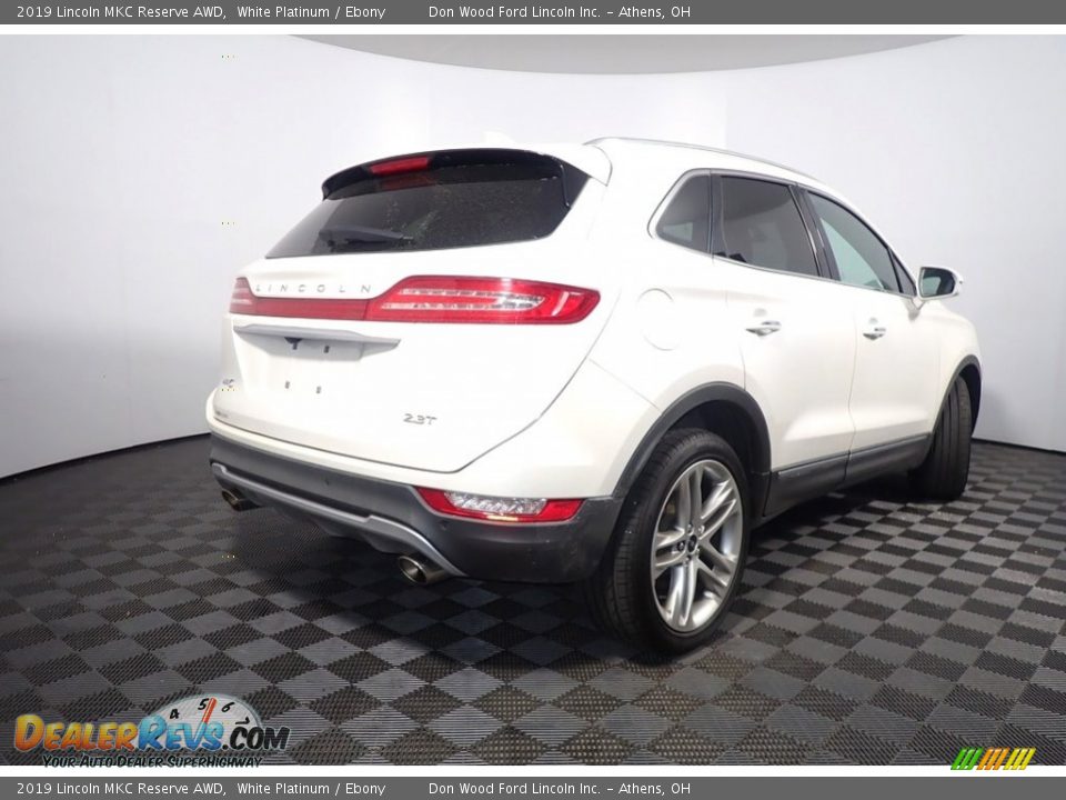 2019 Lincoln MKC Reserve AWD White Platinum / Ebony Photo #19