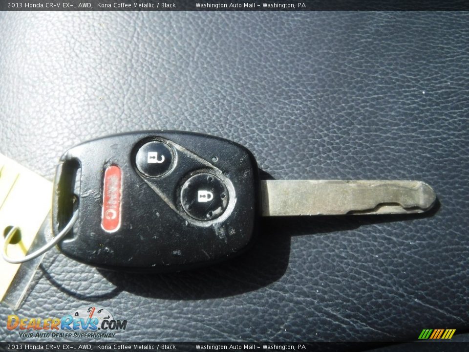 2013 Honda CR-V EX-L AWD Kona Coffee Metallic / Black Photo #28