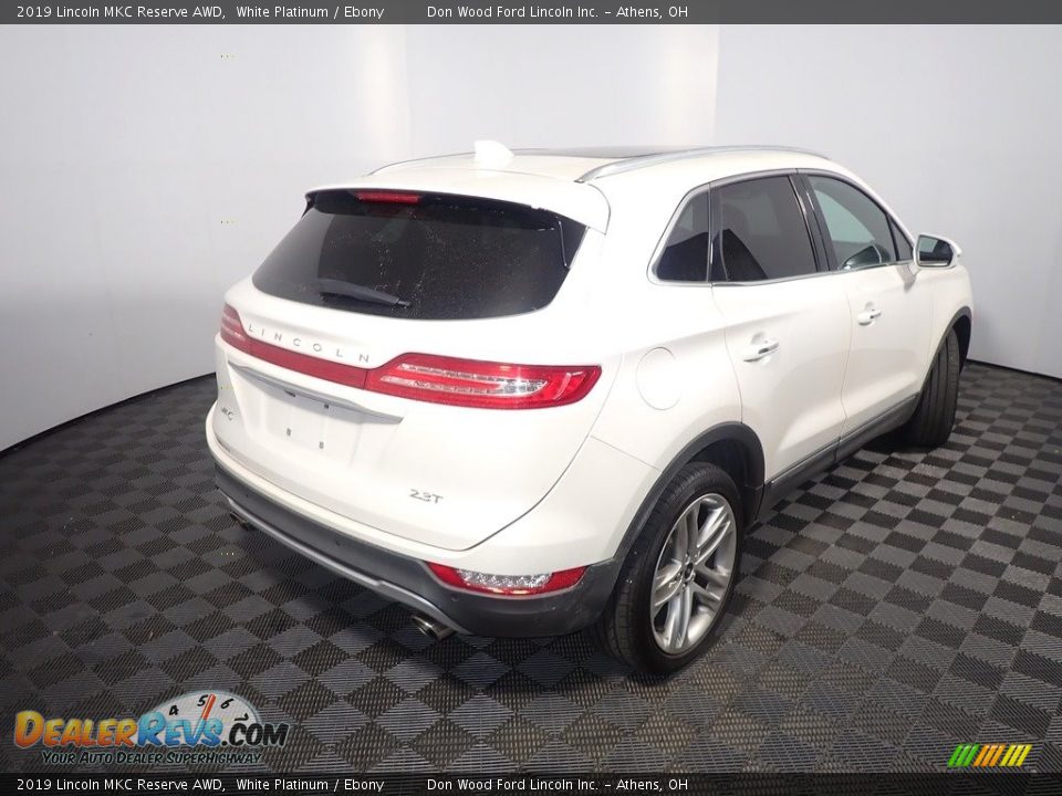 2019 Lincoln MKC Reserve AWD White Platinum / Ebony Photo #20