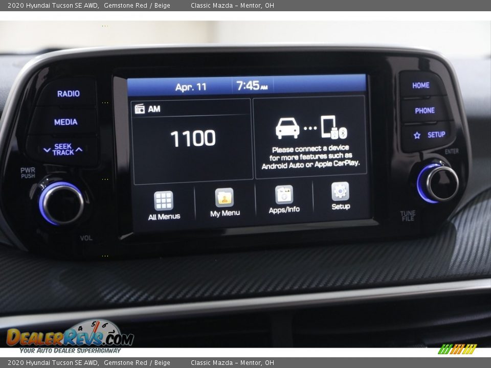 2020 Hyundai Tucson SE AWD Gemstone Red / Beige Photo #10