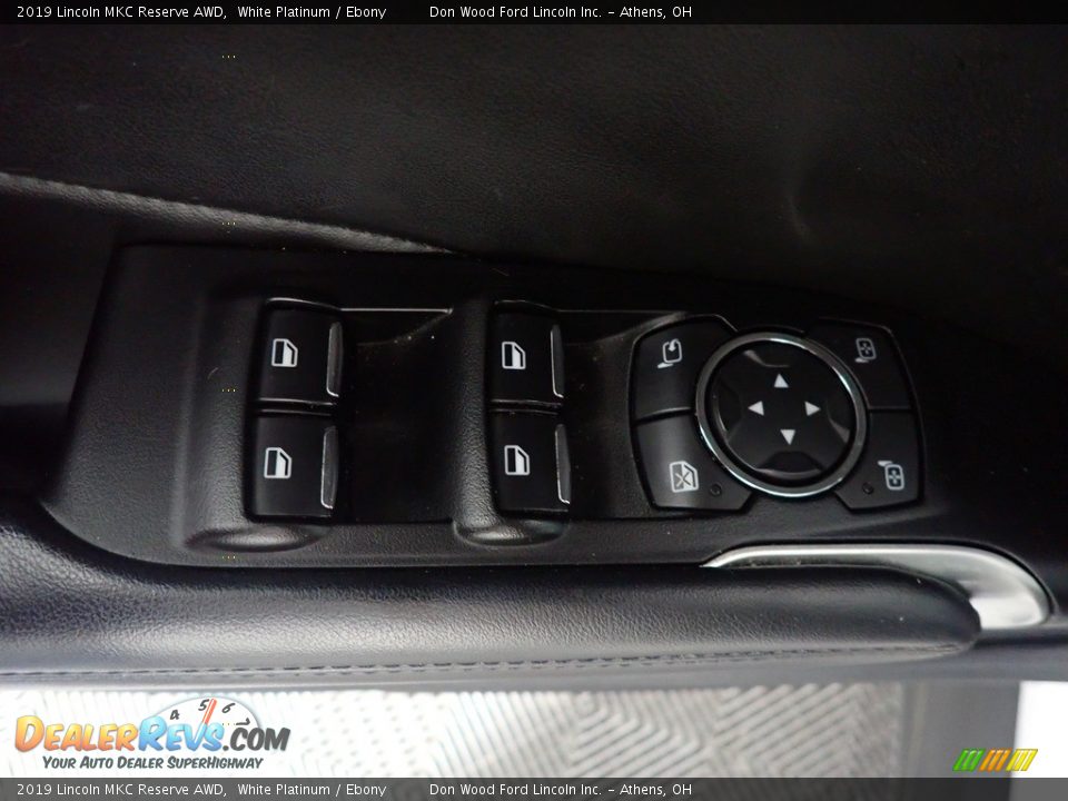 2019 Lincoln MKC Reserve AWD White Platinum / Ebony Photo #23