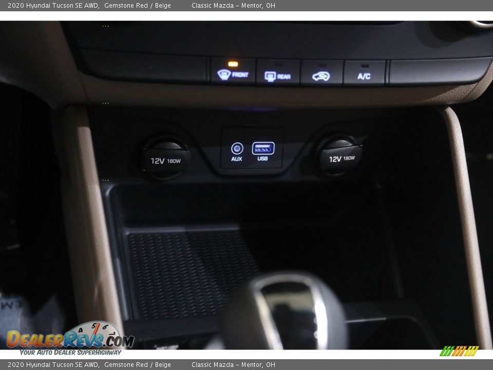 2020 Hyundai Tucson SE AWD Gemstone Red / Beige Photo #12