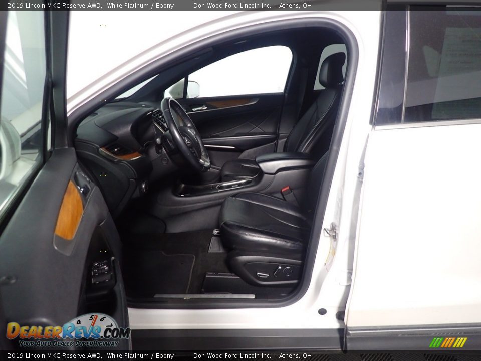 2019 Lincoln MKC Reserve AWD White Platinum / Ebony Photo #24