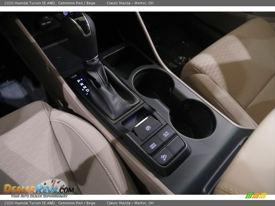 2020 Hyundai Tucson SE AWD Gemstone Red / Beige Photo #13