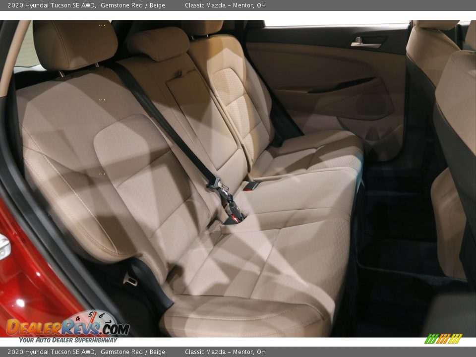 2020 Hyundai Tucson SE AWD Gemstone Red / Beige Photo #15