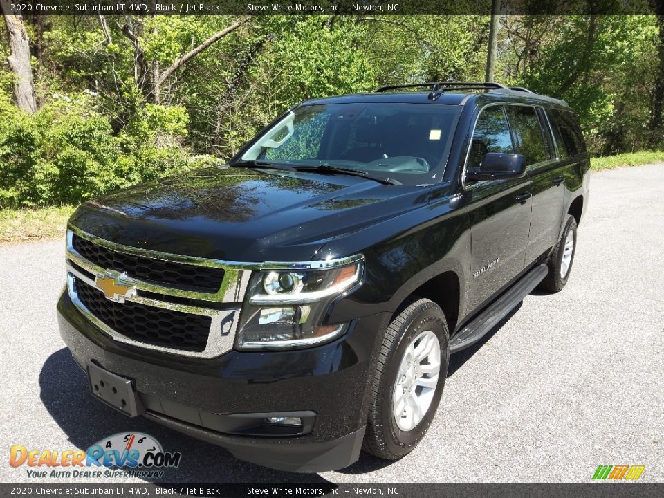 Black 2020 Chevrolet Suburban LT 4WD Photo #3