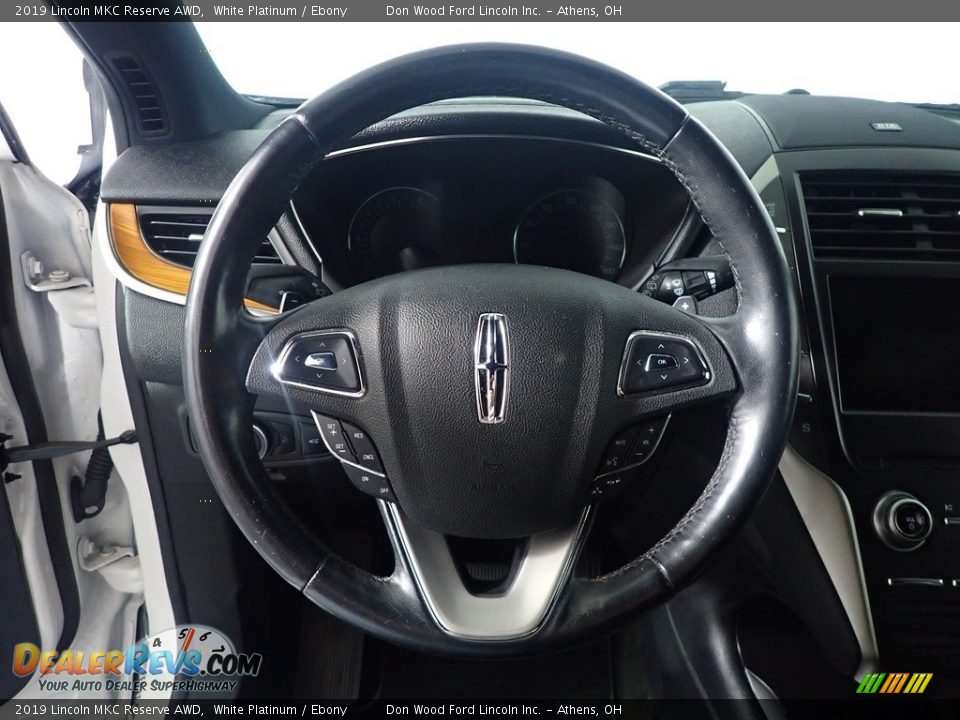 2019 Lincoln MKC Reserve AWD White Platinum / Ebony Photo #29