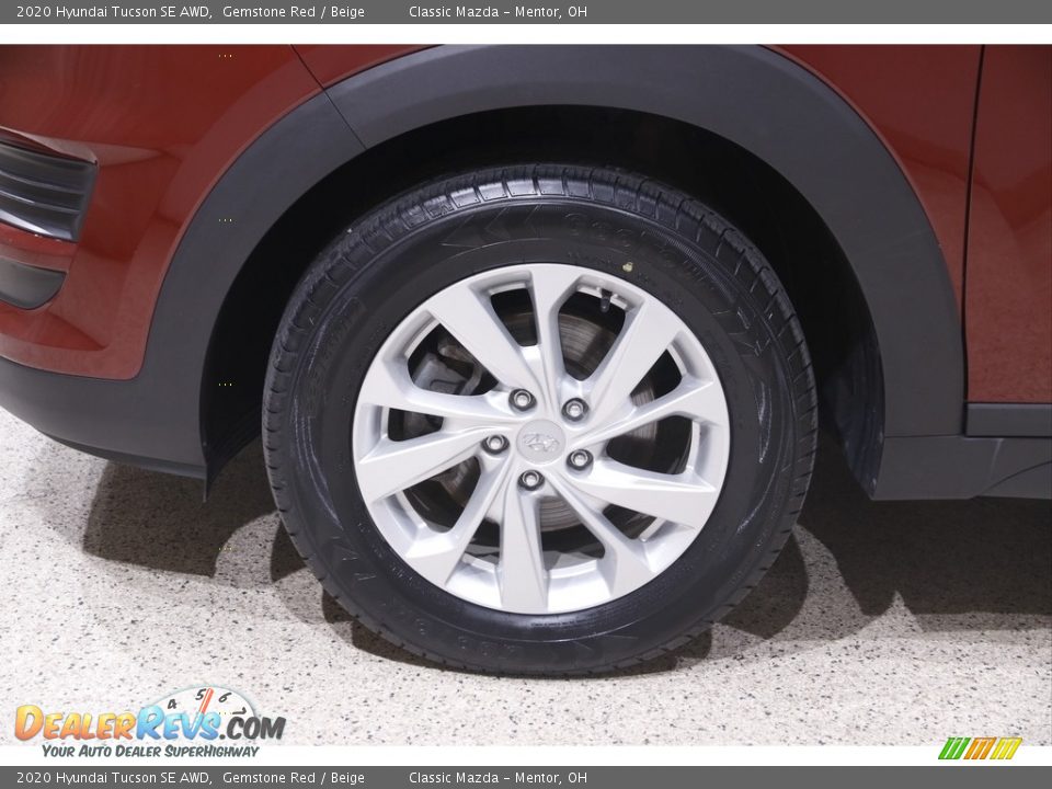 2020 Hyundai Tucson SE AWD Gemstone Red / Beige Photo #19