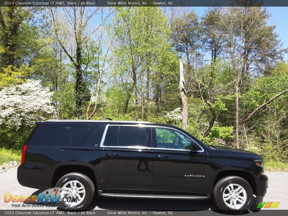 Black 2020 Chevrolet Suburban LT 4WD Photo #6