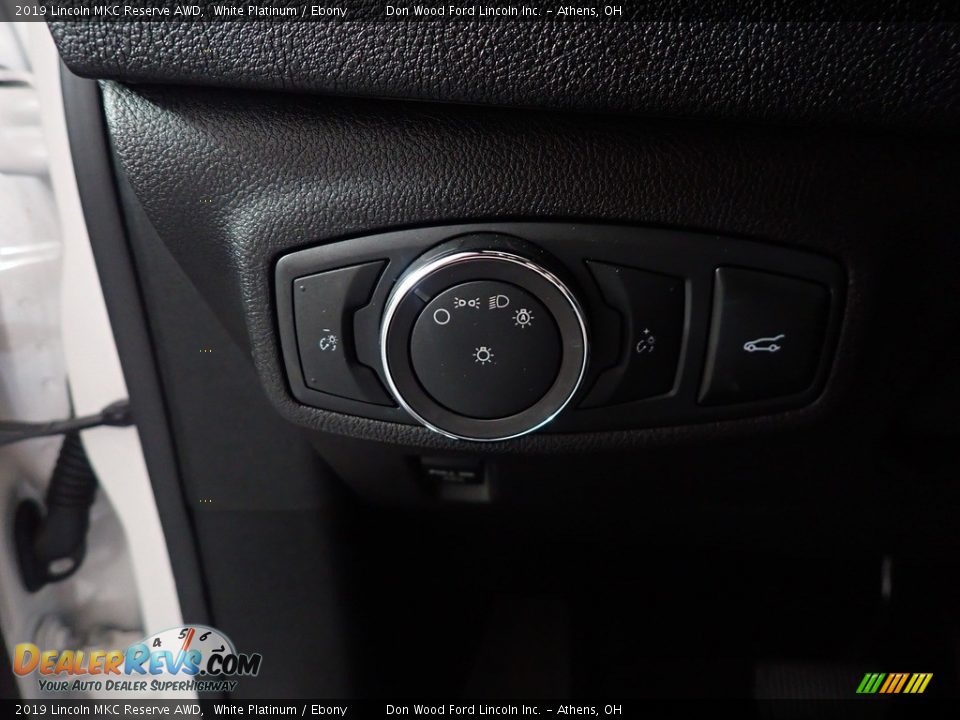 2019 Lincoln MKC Reserve AWD White Platinum / Ebony Photo #33