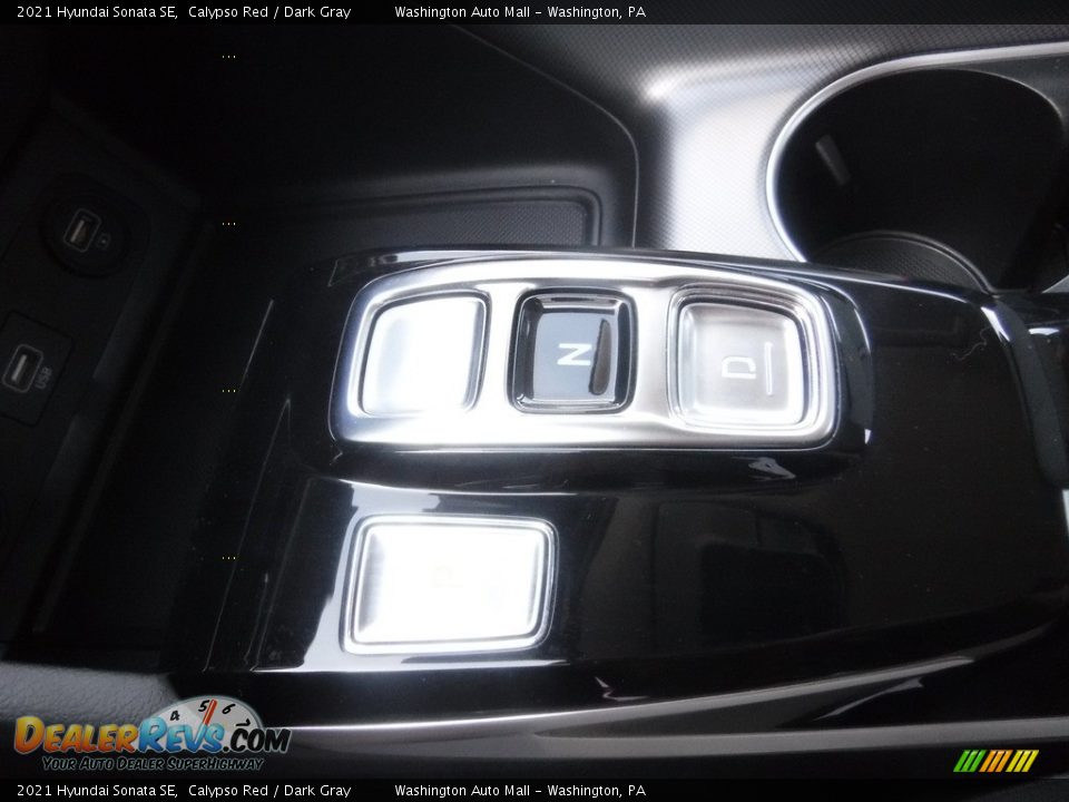2021 Hyundai Sonata SE Calypso Red / Dark Gray Photo #15