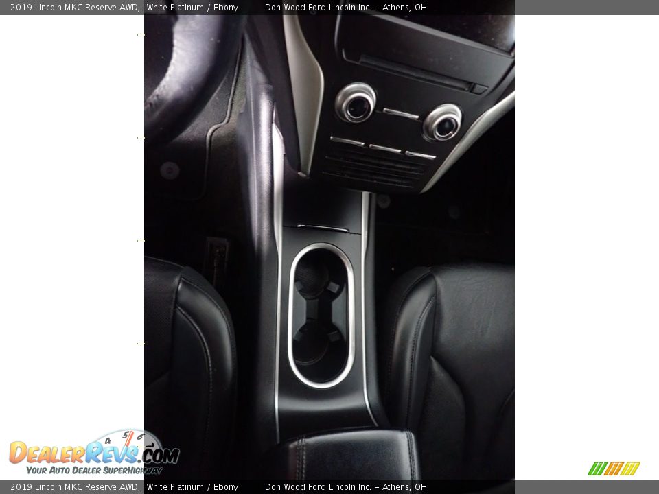 2019 Lincoln MKC Reserve AWD White Platinum / Ebony Photo #34