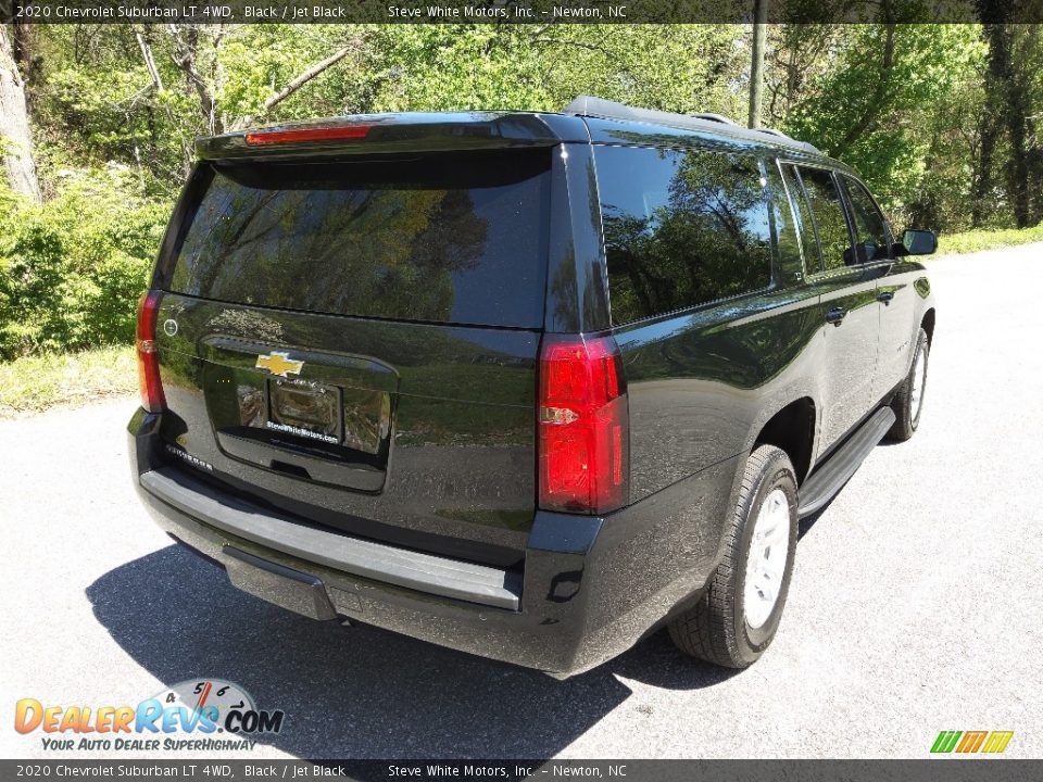 2020 Chevrolet Suburban LT 4WD Black / Jet Black Photo #7