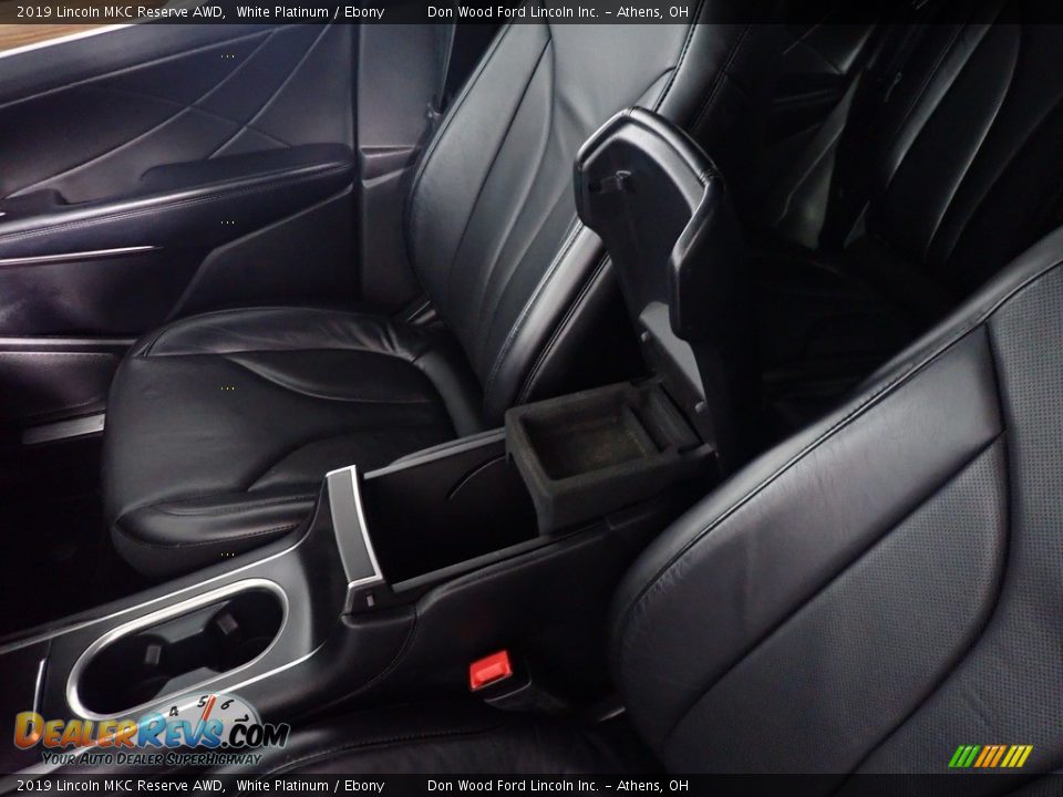 2019 Lincoln MKC Reserve AWD White Platinum / Ebony Photo #35