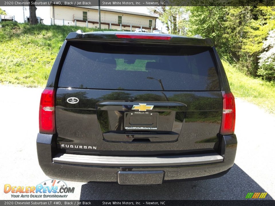 2020 Chevrolet Suburban LT 4WD Black / Jet Black Photo #8