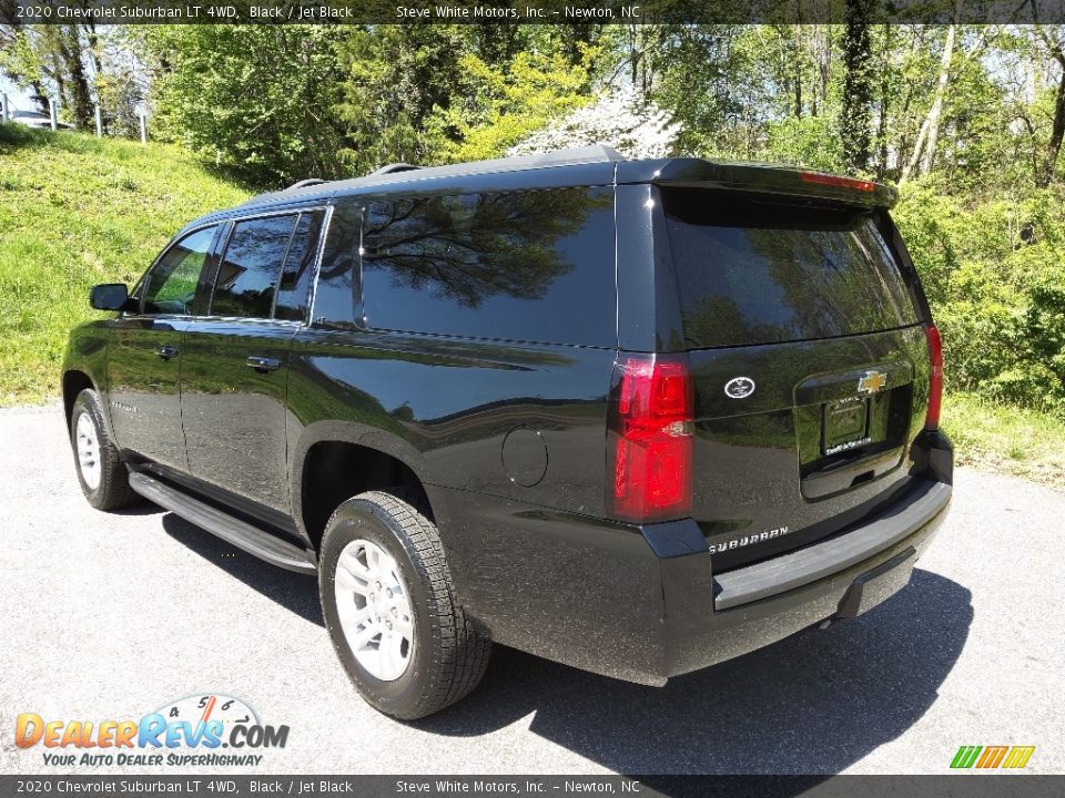 2020 Chevrolet Suburban LT 4WD Black / Jet Black Photo #9