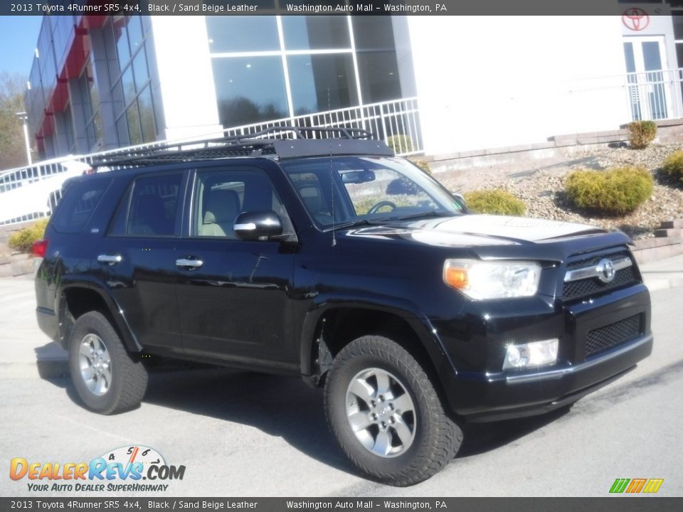 2013 Toyota 4Runner SR5 4x4 Black / Sand Beige Leather Photo #1