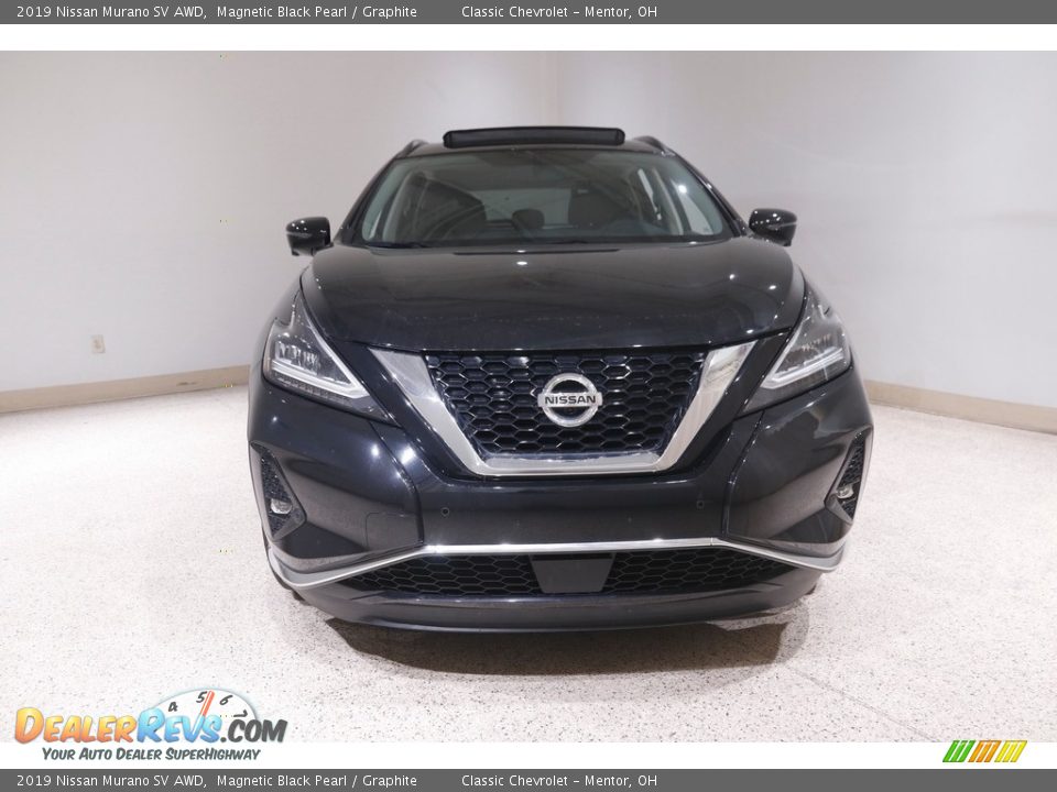 2019 Nissan Murano SV AWD Magnetic Black Pearl / Graphite Photo #2