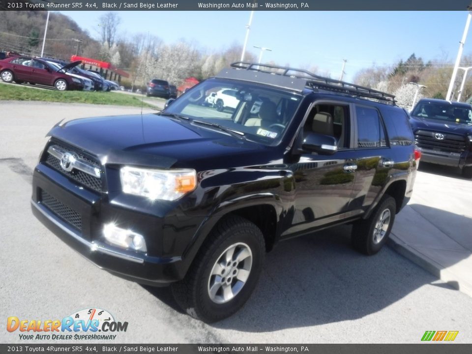 2013 Toyota 4Runner SR5 4x4 Black / Sand Beige Leather Photo #13