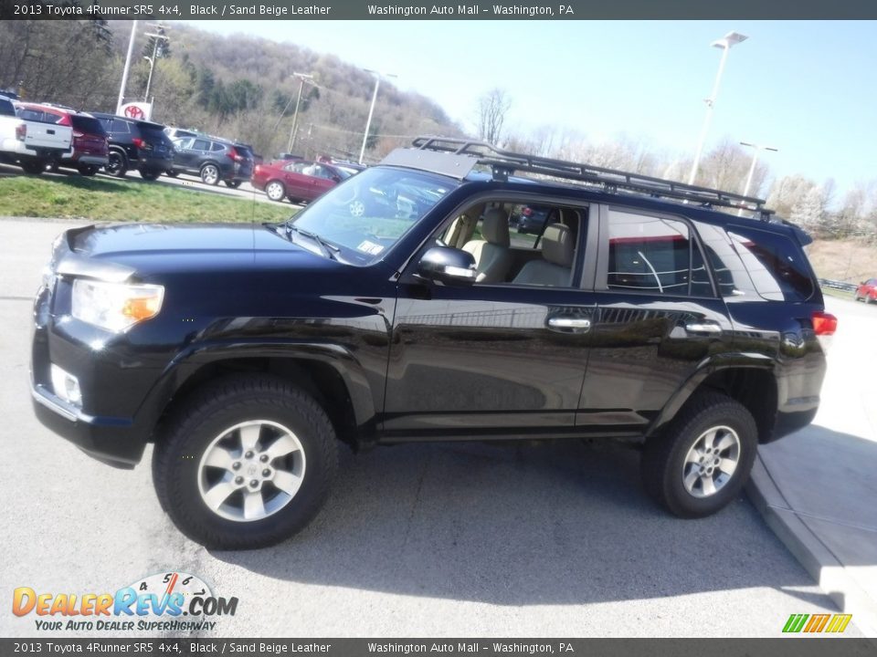 2013 Toyota 4Runner SR5 4x4 Black / Sand Beige Leather Photo #14