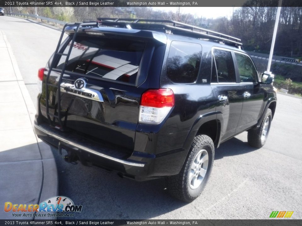 2013 Toyota 4Runner SR5 4x4 Black / Sand Beige Leather Photo #17