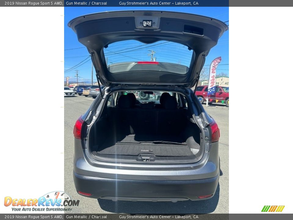 2019 Nissan Rogue Sport S AWD Gun Metallic / Charcoal Photo #7