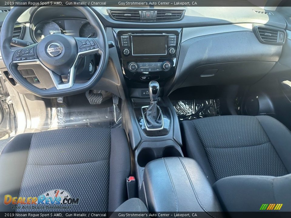 2019 Nissan Rogue Sport S AWD Gun Metallic / Charcoal Photo #14