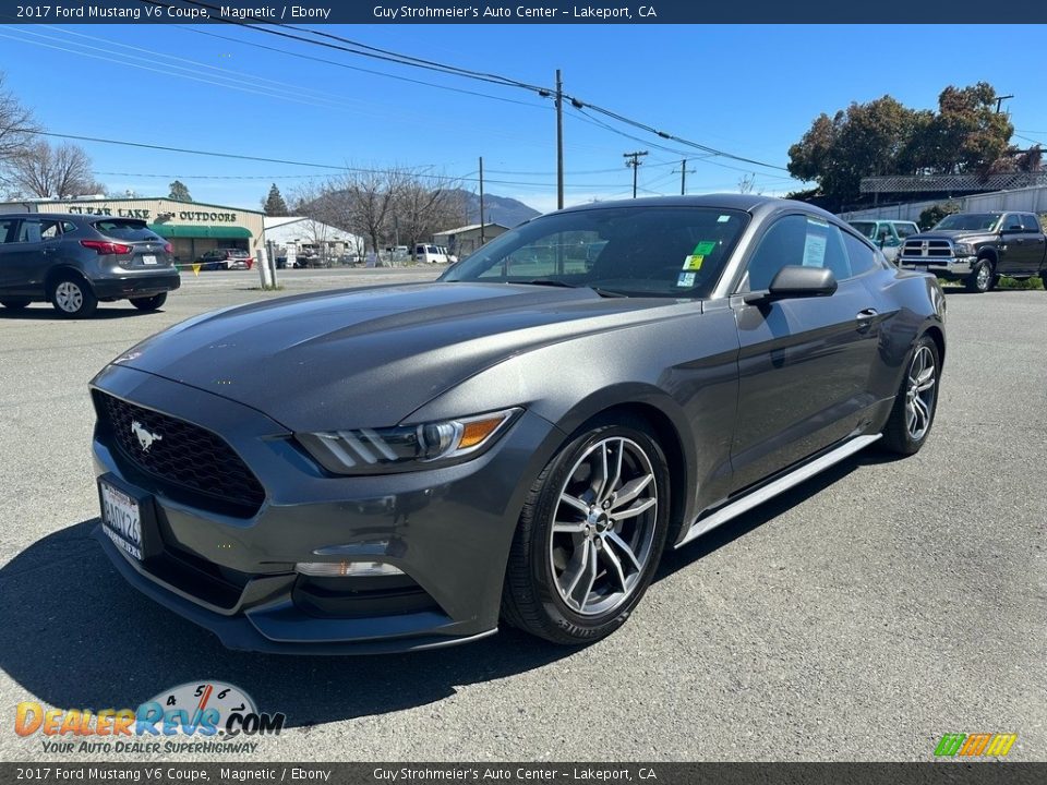 2017 Ford Mustang V6 Coupe Magnetic / Ebony Photo #3